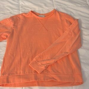Orange crewneck
